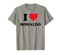 I Heart Ronaldo First Name I Love Personalized Stuff T-Shirt