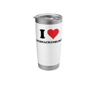 I Heart Schnackenburg Germany Love German Souvenir Item Stainless Steel Insulated Tumbler