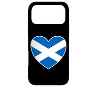 I Heart Scotland - Fun Scottish, Scot Flag Heart Case for iPhone 17 Pro Max