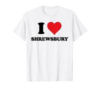 I Heart Shrewsbury Love UK T-Shirt