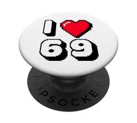 I heart sixty nine PopSockets Adhesive PopGrip