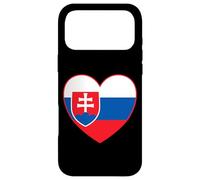 I Heart Slovakia - Fun Slovak Flag, Slovakian Heart Case for iPhone 17 Pro Max