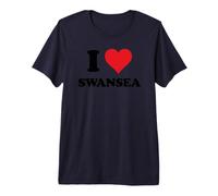I Heart Swansea Love UK Premium T-Shirt