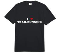 I Heart Trail Runner - I Love Trail Running Comfort Colors Adult Heavyweight T-Shirt