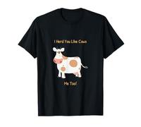 I Herd You Like Cows - Me Too Baby Farmer T-Shirt