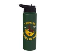 I Hike So I Can Drink My Coffee in Peace Stainless Steel Insulated Water Bottle