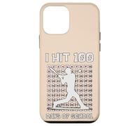 I Hit 100 Days Of School Baseball Player 100th Day Boys Kids Case for iPhone 12 mini