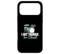 I Hit Things For Christ For Christian Music Worship Drummers Case for iPhone 17 Pro Max