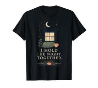 I Hold The Night Together Postpartum Doula Support Value Graphic T-Shirt, Men, Black, L