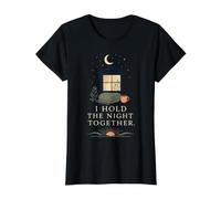 I Hold The Night Together Postpartum Doula Support Value Graphic T-Shirt, Women, Black, M