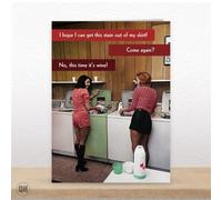 I Hope I Can Get This Stain Out Of My Skirt! - Funny Retro Valentine's Day Card