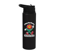 I Hope My Homies Heal from The Things They Dont Talk About Stainless Steel Insulated Water Bottle