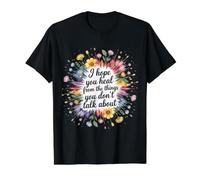 I Hope You Heal from The Things You Don't Talk About |- Value Graphic T-Shirt, Men, Black, S