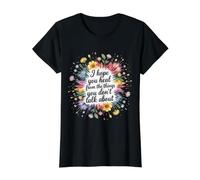I Hope You Heal from The Things You Don't Talk About |- Value Graphic T-Shirt, Women, Black, M