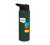 I Hope You Step On Me Block Building Brick Builder Funny Stainless Steel Insulated Water Bottle