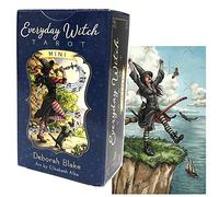 I.I.J Everyday Witch Tarot Mini Tarot Cards, 78 Pieces, Miniature Tarot, Divination, Japanese Instruction Manual Included (English Language Not Guaranteed)