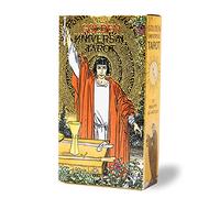 I.I.J Golden Universal Tarot Cards, Golden Universal Tarot, Weighted Edition, 78 Pieces, Tarot Divination, Japanese Instruction Manual Included, Genuine Product