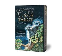 I.I.J Mystical Cats Tarot Cards, Weighted Version, 78 Cards, Tarot, Cute, Divination, Cat, Cat, Japanese Instruction Manual Included (English Language Not Guaranteed)