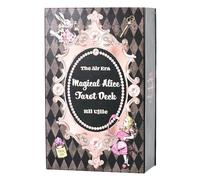 I.I.J Tarot Card, Aristaro in the Age of the Wind, The Air Era Magical Alice Tarot Deck Weighted Edition, Alice Fairy Tales, Tarot Divination, Japanese Instruction Manual Included, Authentic Product