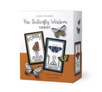 I.I.J Tarot Cards, Butterfly Wisdom Tarot, Weighted Edition, 78 Cards, Tarot, Divination, Japanese Instruction Manual Included, Genuine Product
