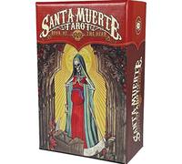 I.I.J Tarot Cards, Santa Muerte Tarot Mini, 78 Pieces, Miniature Tarot, Divination, Japanese Instruction Manual Included, Genuine Product