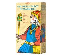 I.I.J Tarot Cards, Universal Tarot of Marseille, 78 Cards, Marseille Edition, Tarot Divination, Japanese Instruction Manual Included, Authentic Product