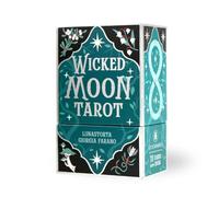 I.I.J Wicked Moon Tarot Cards, Seasonal Nature, Magic, Four Seasons, 78 Cards, Weighted Edition, Cute, Divination, Japanese Instruction Manual Included (English Language Not Guaranteed)