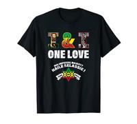 I & I One Love Ras Tafari HIM Haile Selassie T-Shirt