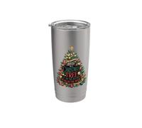 I Identify As A Christmas Tree Lit On The Outside Sarcastic Stainless Steel Insulated Tumbler