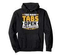 I Identify As A Conspiracy Theorist Fun Conspiracy Theories Pullover Hoodie