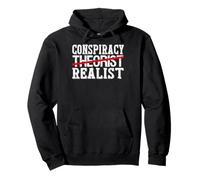 I Identify As A Conspiracy Theorist Fun Conspiracy Theories Pullover Hoodie
