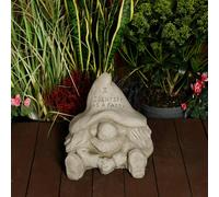 'I Identify as a Fairy' Stone Cast Gnome Statue