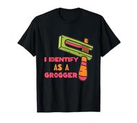 I Identify As A Grogger Happy Purim Costume Party T-Shirt