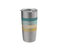 I Identify As A Problem Funny Humor Joke Stainless Steel Insulated Tumbler