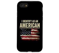 i Identify As An American Flag 4th July Independence Day Case for iPhone SE (2020) / 7/8