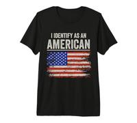 i Identify As an American Flag Premium T-Shirt