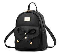 I IHAYNER Women Backpack Mini Backpacks Girls Bowknot PU Leather Backpack Purse Cute Shoulder Bags Backpack for Ladies Small Rucksack Teenagers