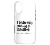 I Incite This Meeting to Rebellion Emmeline Essential Case for iPhone 17