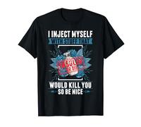 I Inject Myself Insulin Type 1 2 Diabetes Awareness Diabetic T-Shirt