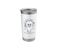 I Inject Myself Things That Would Kill You, so be Nice Stainless Steel Insulated Tumbler
