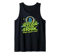 I invested in Bitcoin Before 100k, HODL Bitcoin Crypto Tank Top