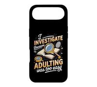 I Investigate Because Adulting Was Too Easy Detective Case for iPhone Air