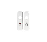 i IRONMONGERY SOLUTIONS Safety Lever Multi Function Handle Covers, Non-Slip Grip, Universal Fit for Standard UK Lever Door Handles, Residential and Commercial Use (Bathroom)