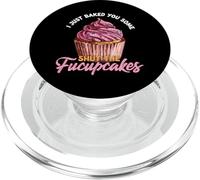 I Just Baked You Some Shut The Fucupcakes Funny Baker PopSockets PopGrip for MagSafe