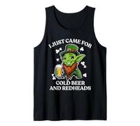 I Just Came for Cold Beer and Redheads St Patricks Day Tank Top
