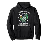 I Just Came for Cold Beer Redheads Astronaut St Patricks Day Pullover Hoodie