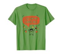 I Just Came Here for The Snacks Funny Food Lover T-Shirt, Men, Grass, 3XL