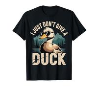 I Just Don't Give A Duck Sarcastic Animal Puns - T-Shirt