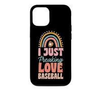 I Just Freaking Love Baseball Bohemian Rainbow Trendy Boho Case for iPhone 12/12 Pro