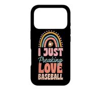 I Just Freaking Love Baseball Bohemian Rainbow Trendy Boho Case for iPhone 17 Pro